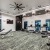 Fitness center with equipment